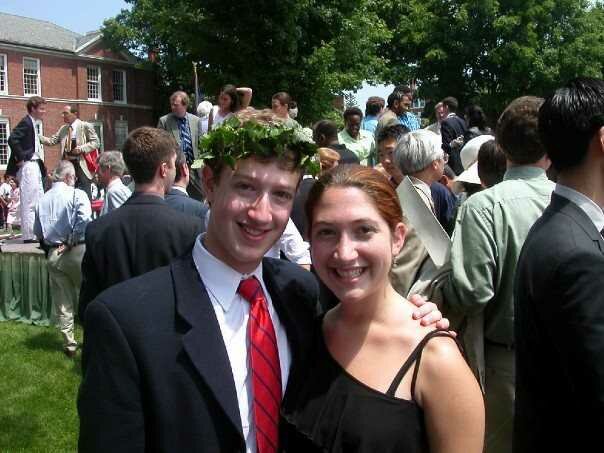 Mark Zuckerberg graduating from Phillips Exeter
